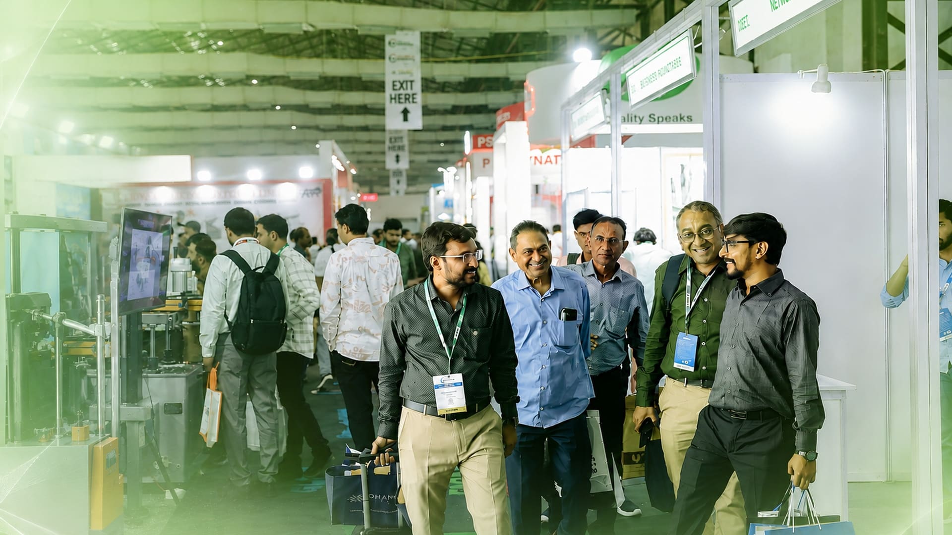 Visitors at Zak Doors and Windows Expo
